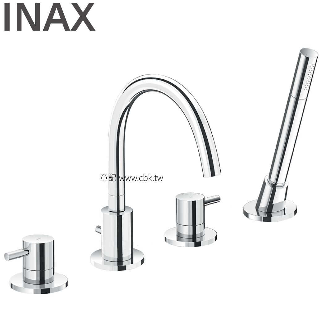 INAX 四件式缸頂龍頭 BFV-7000B  |SPA淋浴設備|浴缸龍頭