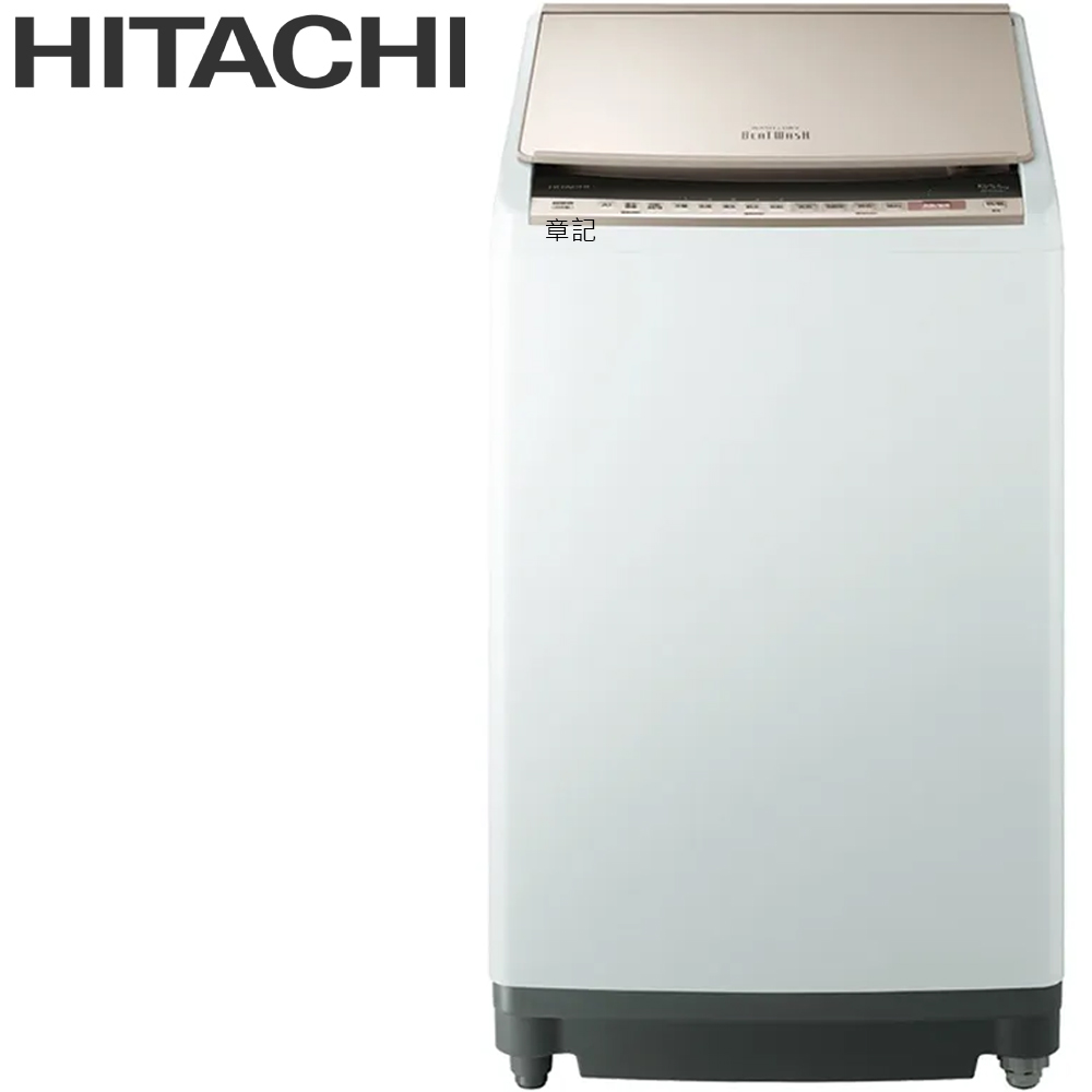 HITACHI日立直立式洗脫烘(琉璃金) BWDV100EJ【全省免運費宅配到府+標準安裝】 