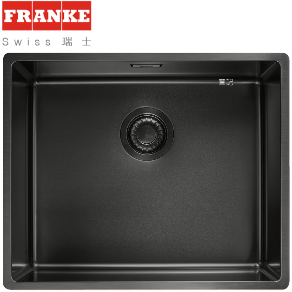 FRANKE 不鏽鋼水槽-曜石黑 (54x45cm) BXM 210 110-50 MB【全省免運費宅配到府】  |廚具及配件|水槽