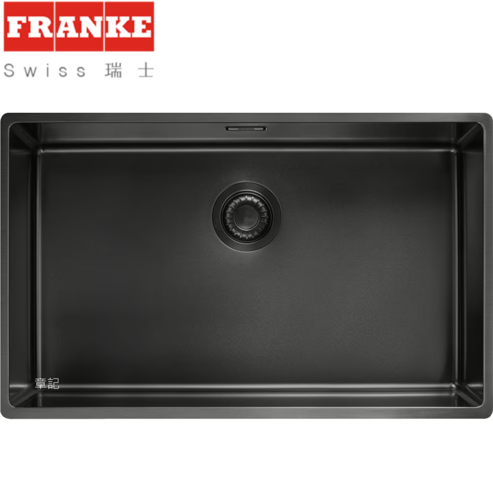 FRANKE 不鏽鋼水槽-曜石黑 (72.5x45cm) BXM 210 110-68 MB【全省免運費宅配到府】 