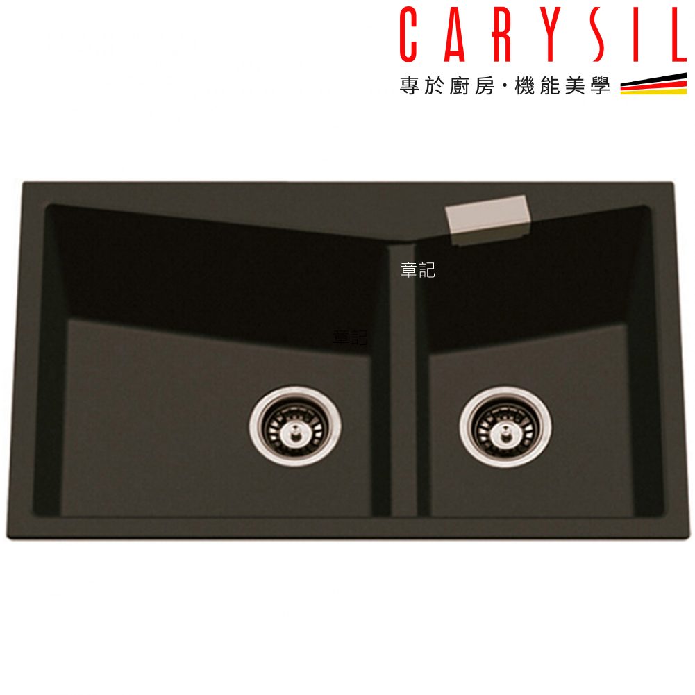 CARYSIL 德國珂瑞花崗岩水槽(80x50cm) C04  |面盆 . 浴櫃|感應式面盆龍頭
