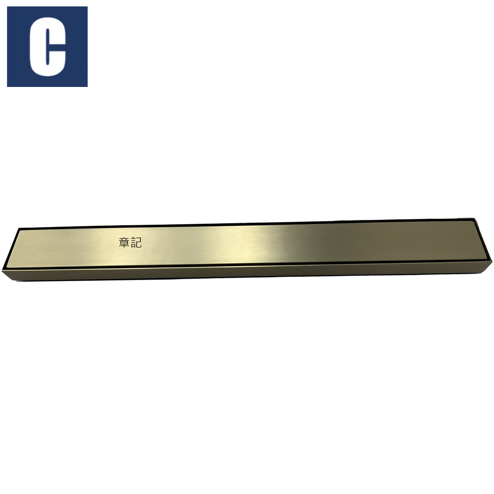 CBK 不鏽鋼集水槽(拉絲金/60x5.5cm) CBK-050286-GD