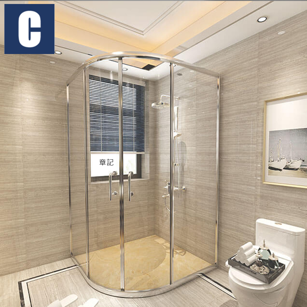 CBK圓弧型淋浴門 CBK-6000R