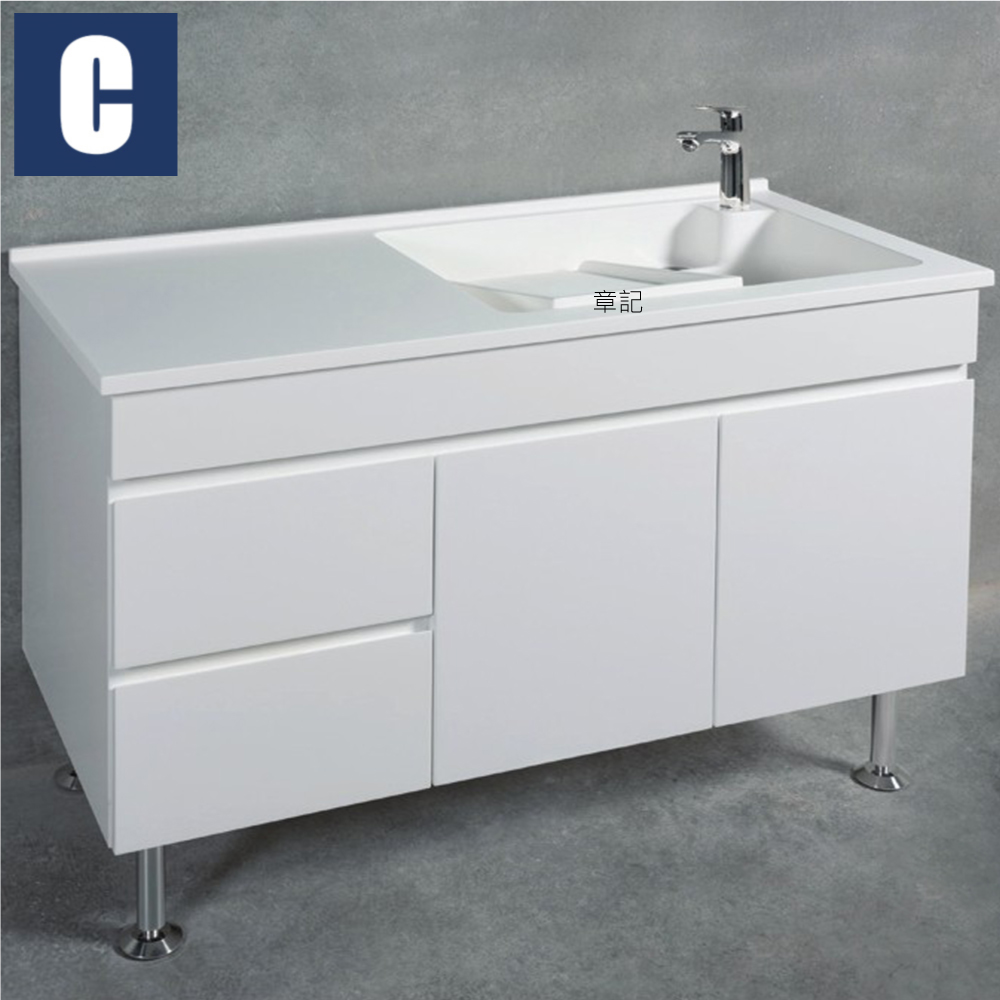 CBK 洗衣槽浴櫃組(120cm) CBK-JSD.B120  |面盆 . 浴櫃|浴櫃