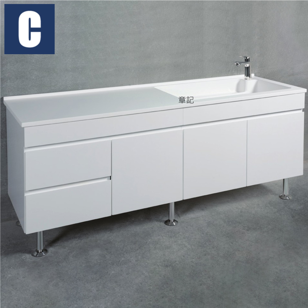 CBK 洗衣槽浴櫃組(180cm) CBK-JSD.B180R  |面盆 . 浴櫃|浴櫃