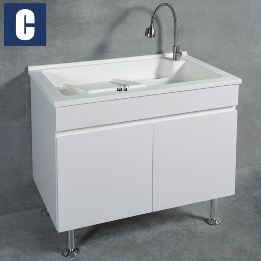 CBK 洗衣槽浴櫃組(90cm) CBK-JSD.B90  |面盆 . 浴櫃|浴櫃