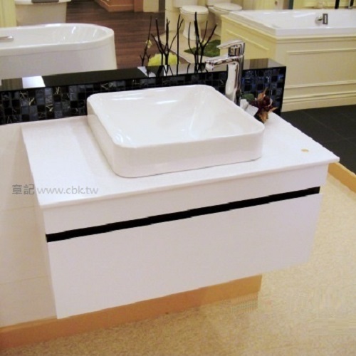 KOHLER Forefront 浴櫃盆組 - City Liner系列(80cm) CBK-K-2661T-0  |面盆 . 浴櫃|浴櫃