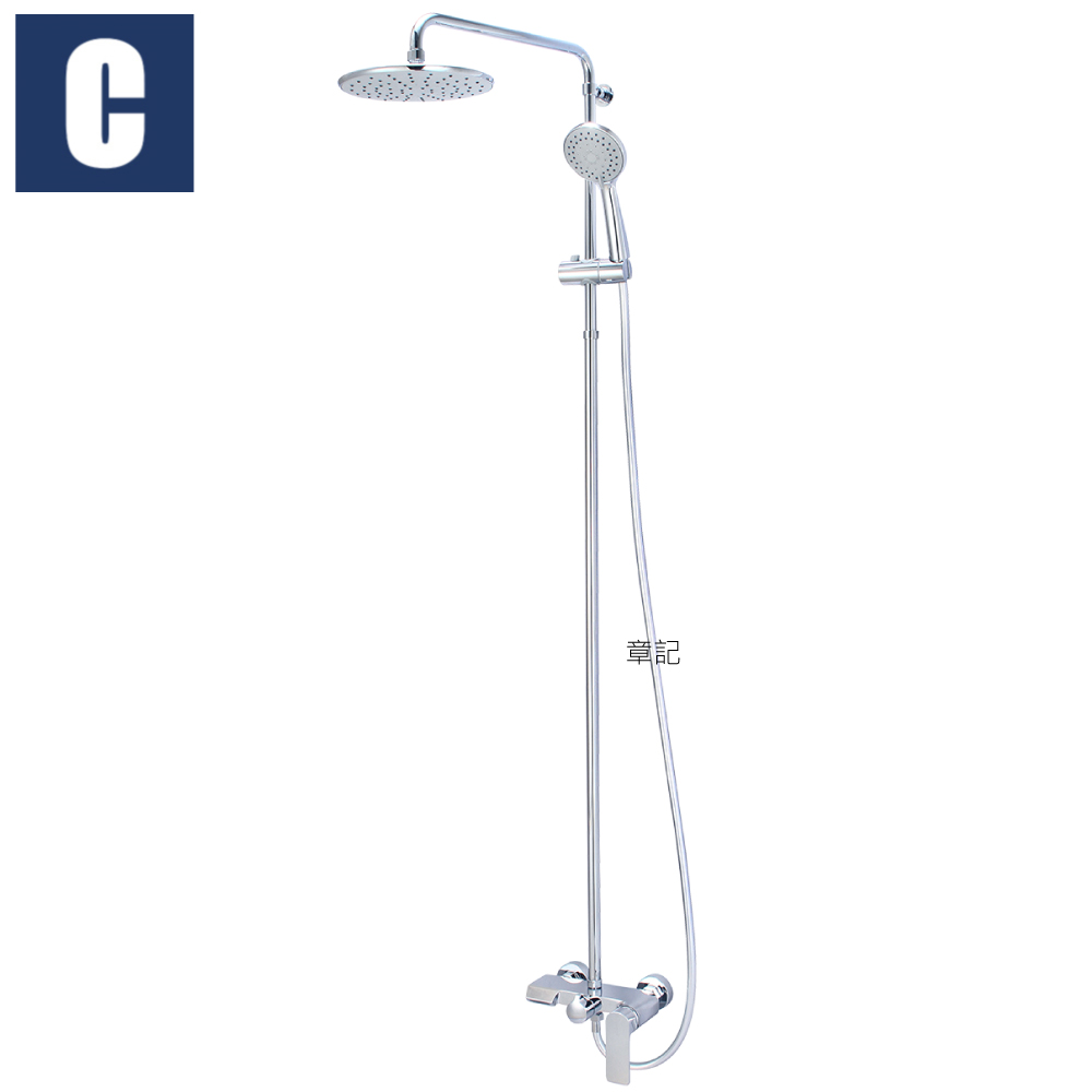 CBK 淋浴柱(亮鉻色) CBK-S72037-CP  |SPA淋浴設備|淋浴柱