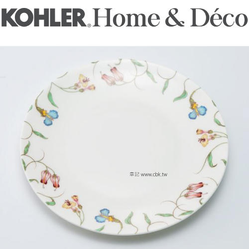 KOHLER English Trellis 英珀麗系列27公分骨瓷餐盤(4件組) CG-51203-NA  |廚具及配件|鍋具｜刀具｜餐具