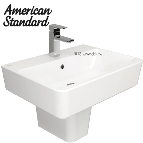 American Standard(美國標準牌)瓷腳面盆(60cm) CL0507I-6DACTLW  |面盆 . 浴櫃|面盆