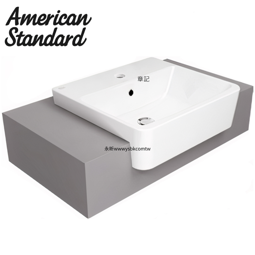 ★ 美標精選 ★ American Standard(美國標準牌)半嵌盆(60cm) CL0519I 