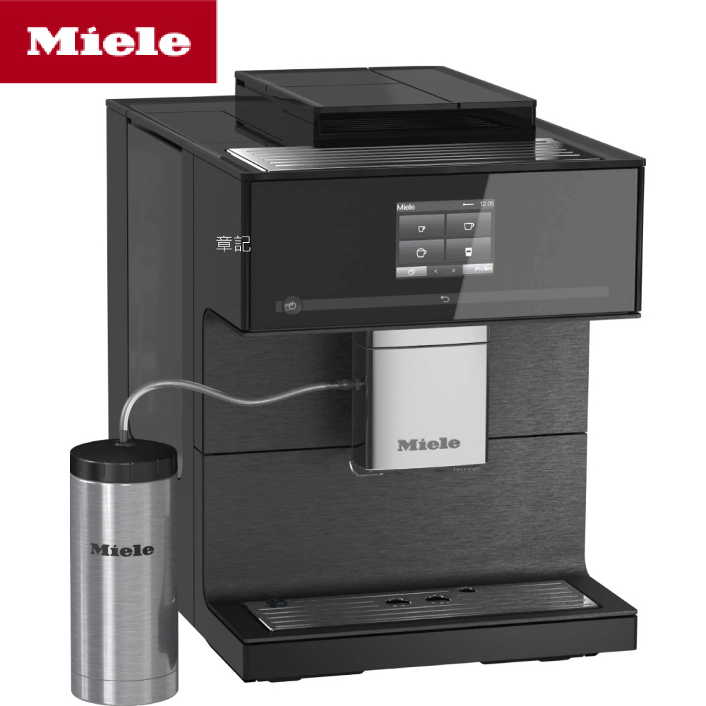 Miele 獨立式桌上型咖啡機(閃耀黑) CM7750【全省免運費宅配到府】 