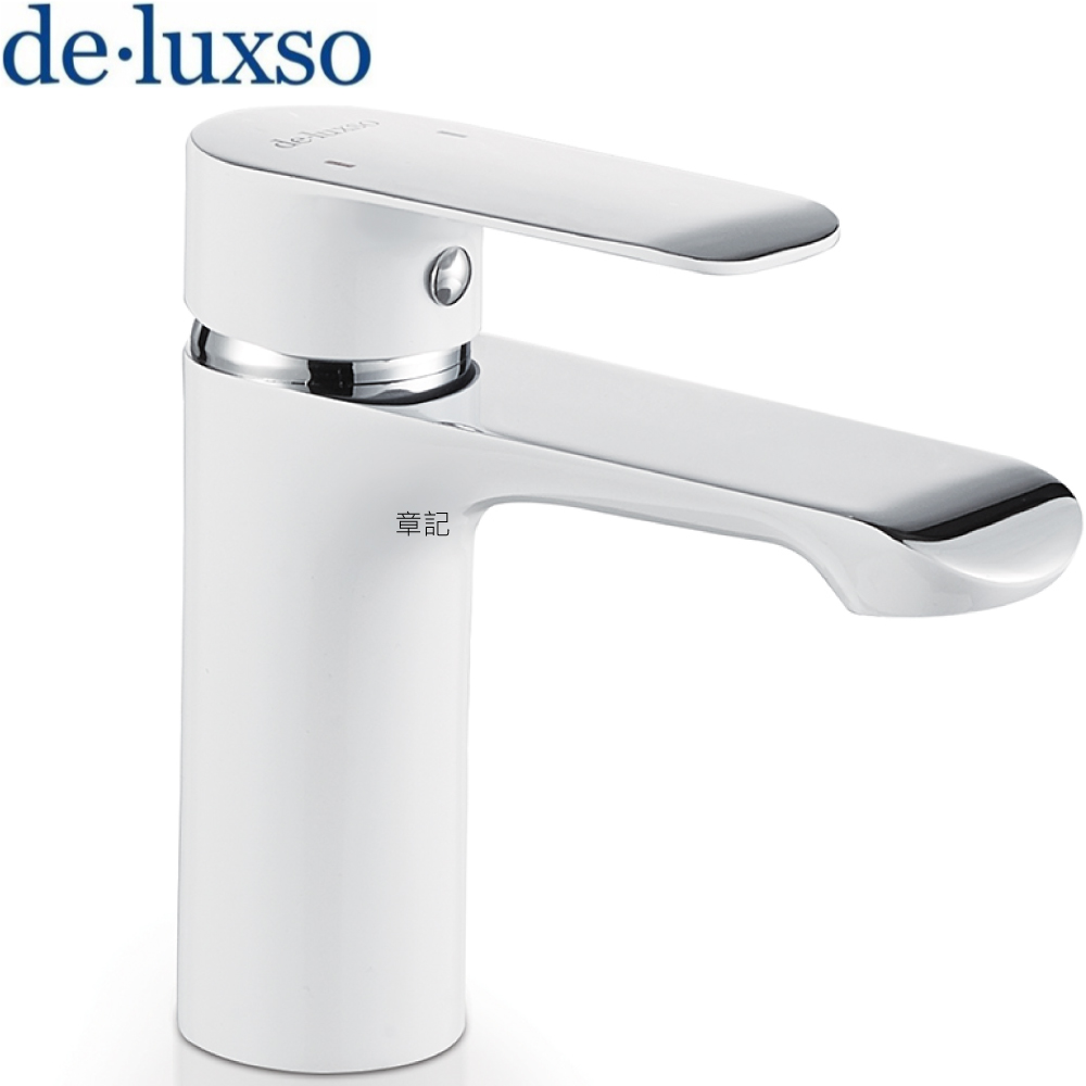 de.luxso面盆龍頭(白鉻雙色) DF-1408DW 