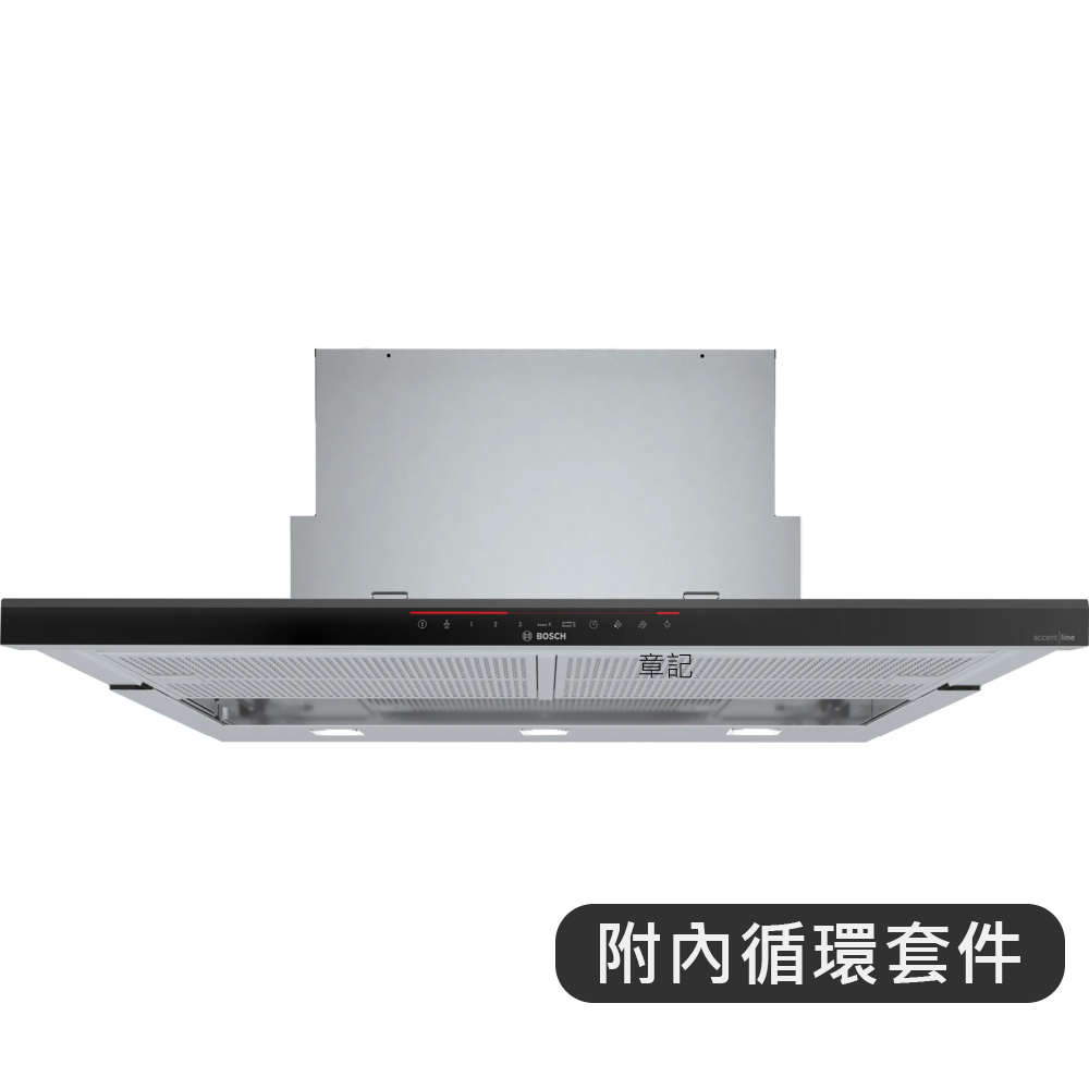 BOSCH 內循環隱藏式排油煙機(90cm) DFS098K54_DWZ2IT1I4【全省免運費宅配到府】 