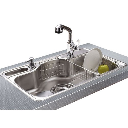 ENZIK 不鏽鋼水槽(85x51.5cm) DJIS850P  |廚具及配件|水槽
