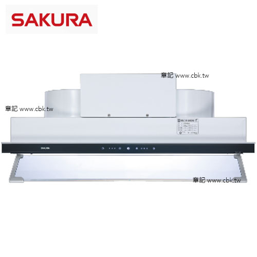 櫻花牌(SAKURA)觸控隱藏型除油煙機(80cm) DR3592AL【送免費標準安裝】 