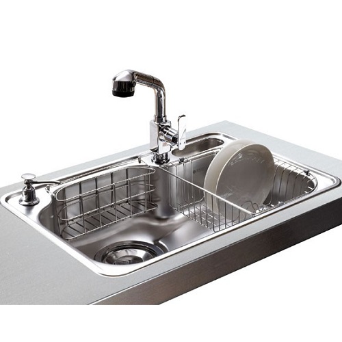 ENZIK 不鏽鋼水槽(75x51cm) DS750  |廚具及配件|水槽