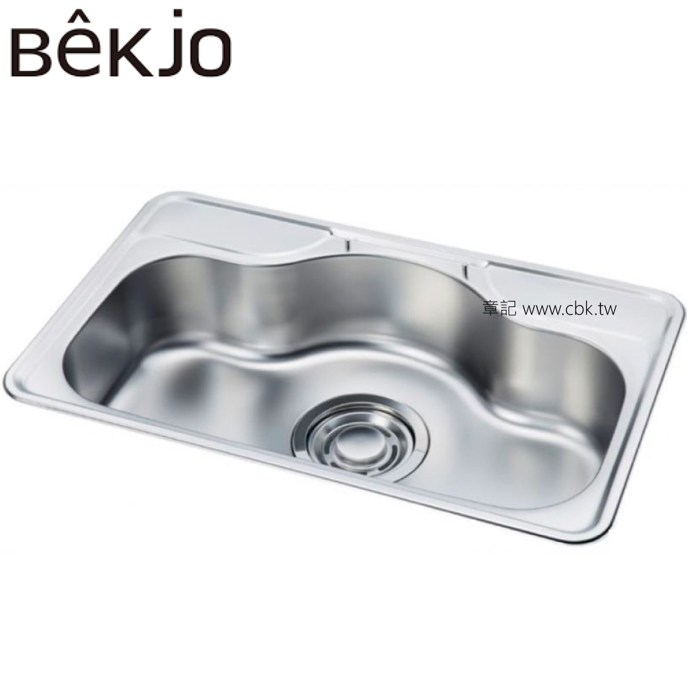Bekjo 不鏽鋼水槽(78x48cm) DS780  |廚具及配件|水槽
