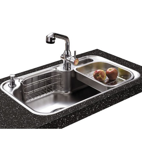 ENZIK 不鏽鋼水槽(84x51cm) DS840PL  |廚具及配件|水槽