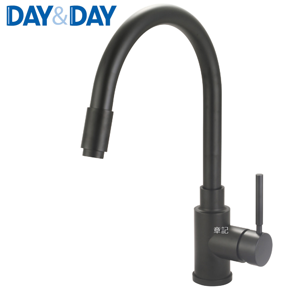 DAY&DAY 伸縮廚房龍頭 ED-K11311BK 