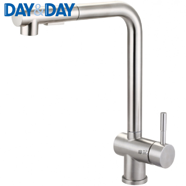 DAY&DAY 不鏽鋼廚房伸縮無鉛龍頭 ED-KS83508 