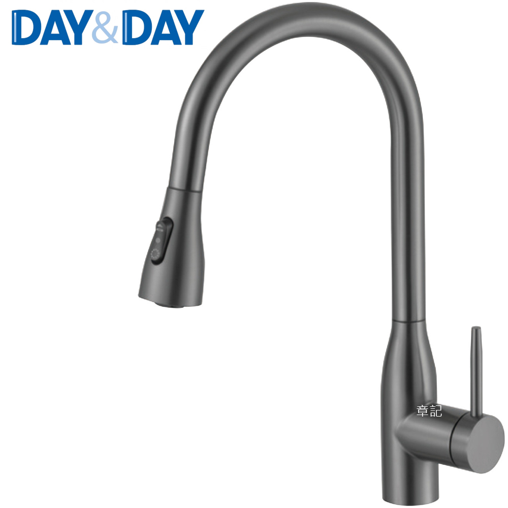 DAY&DAY 不鏽鋼廚房伸縮無鉛龍頭(鈦灰) ED-KS83888  |浴室配件|衛生紙架