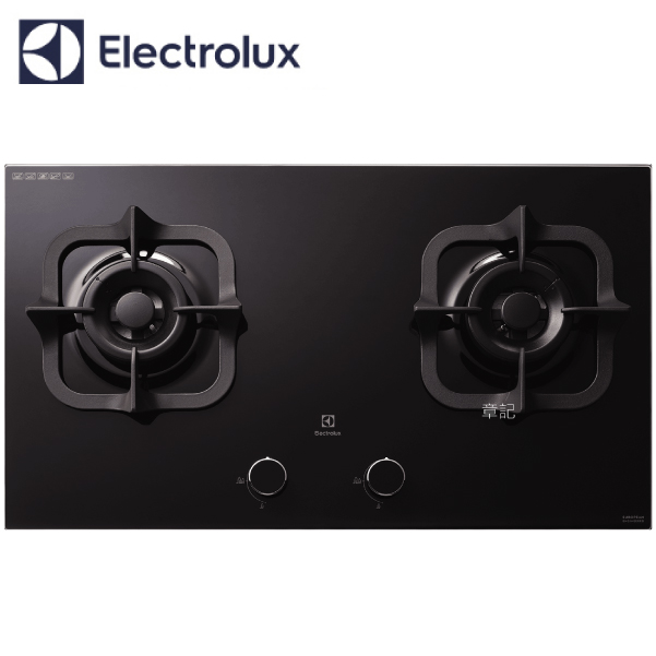 瑞典Electrolux伊萊克斯玻璃雙口瓦斯爐 EGT7828CK【全省免運費宅配到府】  |瓦斯爐 . 電爐|檯面式瓦斯爐