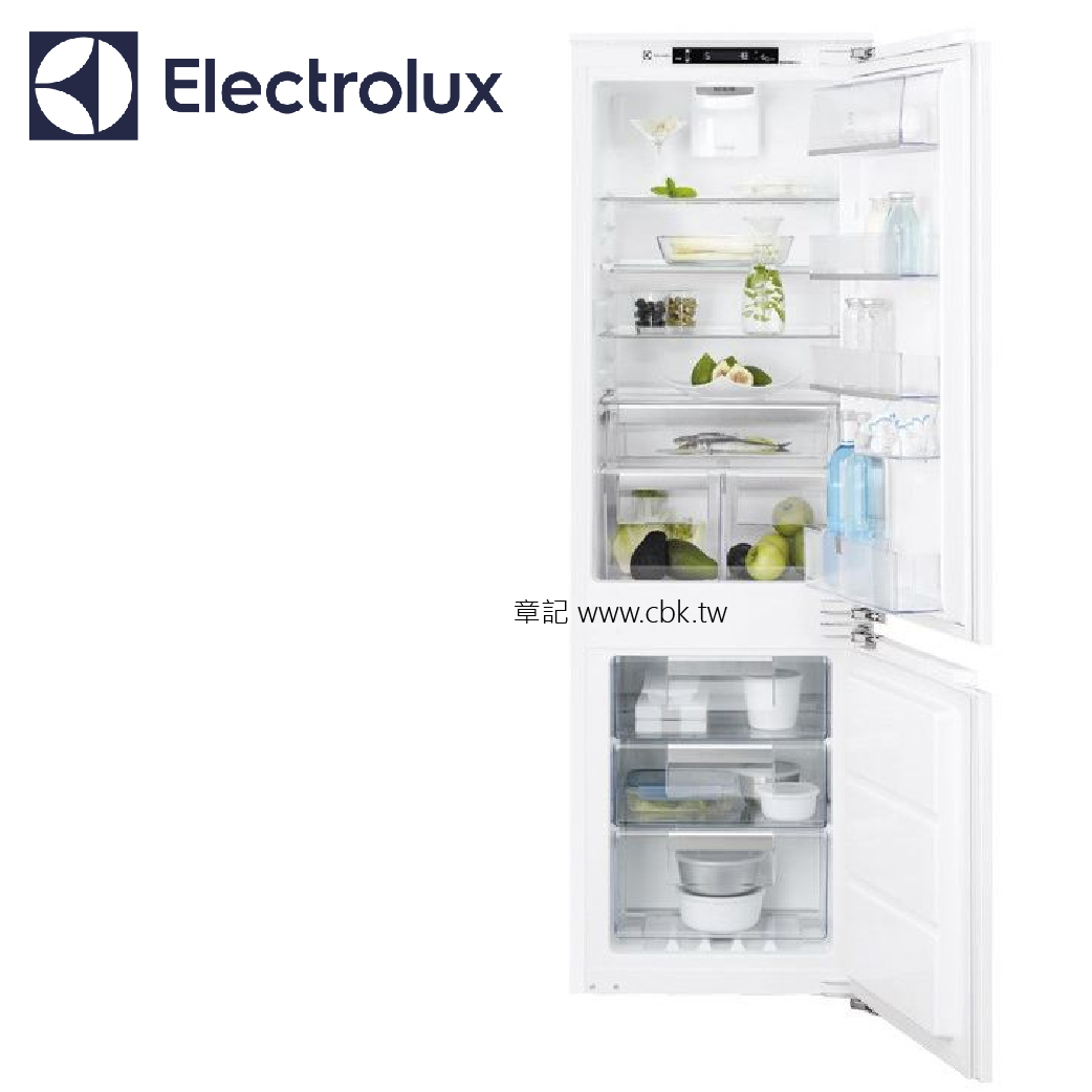 瑞典Electrolux伊萊克斯全嵌式冰箱 ENC2858AOW 【全省免運費宅配到府】  |廚房家電|冰箱、紅酒櫃
