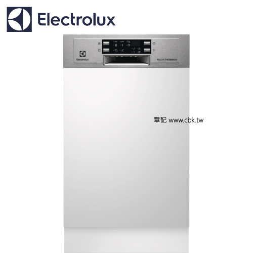 瑞典Electrolux伊萊克斯半嵌式洗碗機 ESI4621LOX 【全省免運費宅配到府】 