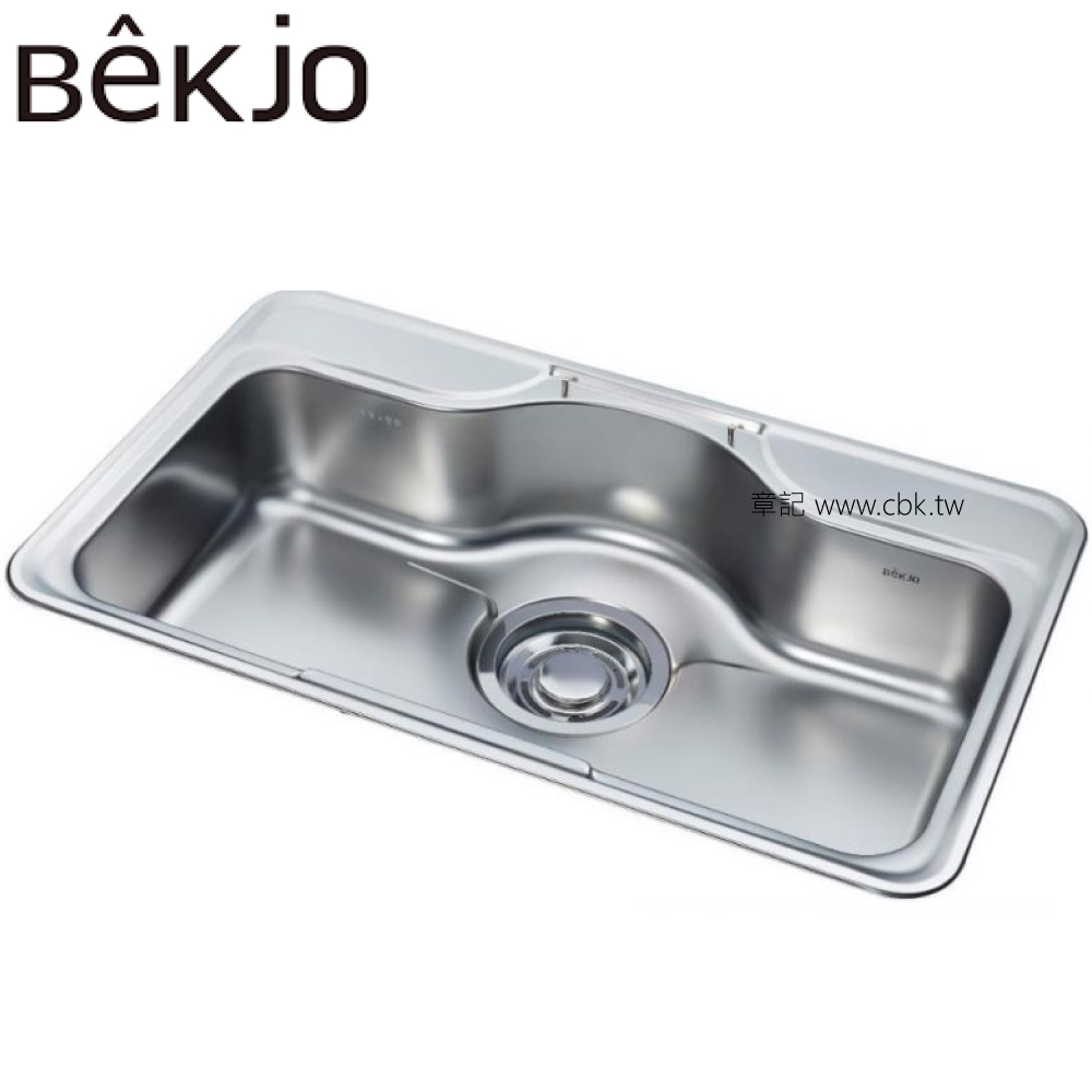 Bekjo 不鏽鋼壓花水槽(85x51.5cm) EWFDS850  |SPA淋浴設備|浴缸龍頭