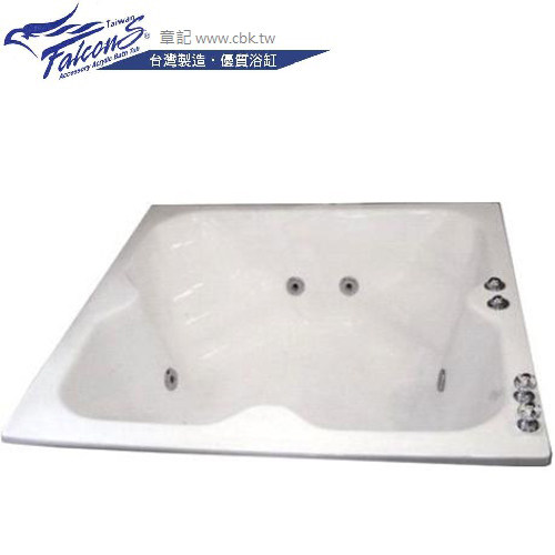 Falcons 雙人按摩浴缸(120~110cm) F217-CD  |浴缸|按摩浴缸