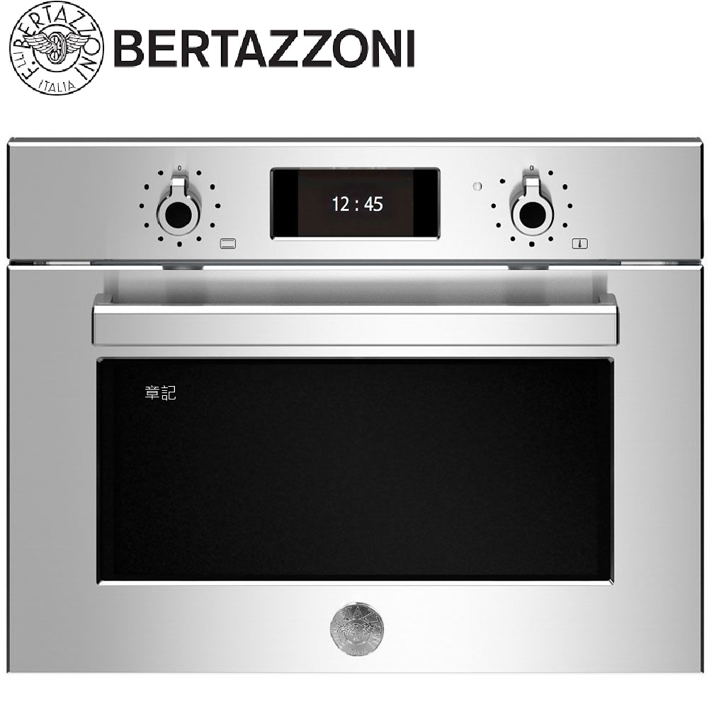 BERTAZZONI 專業系列嵌入式微波烤箱(不鏽鋼/碳黑) F457PROMWTX_F457PROMWTN【全省免運費宅配到府】  |廚房家電|烤箱、微波爐、蒸爐