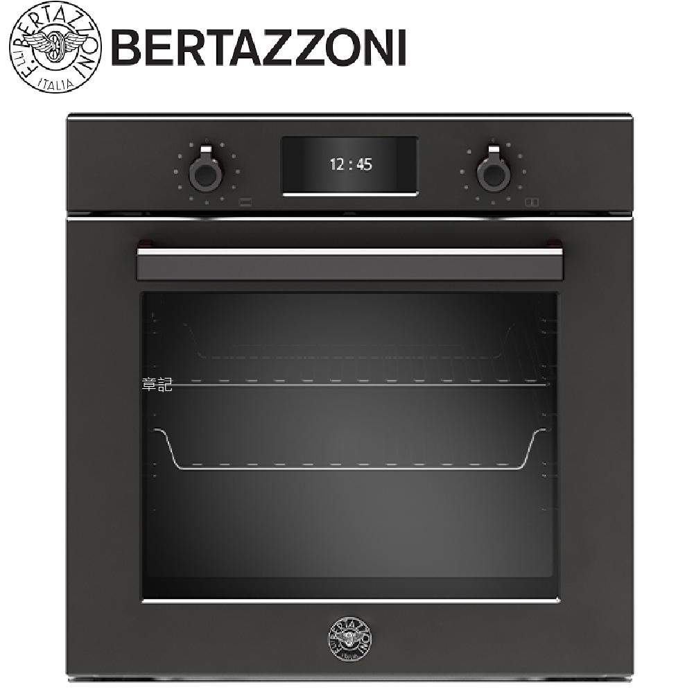 BERTAZZONI 專業系列嵌入式蒸烤箱(碳黑) F6011PROVTN【全省免運費宅配到府】 