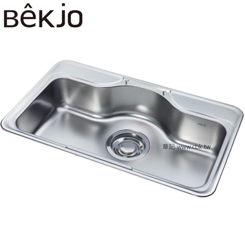 Bekjo 不鏽鋼水槽(85x51.5cm) FDS850 
