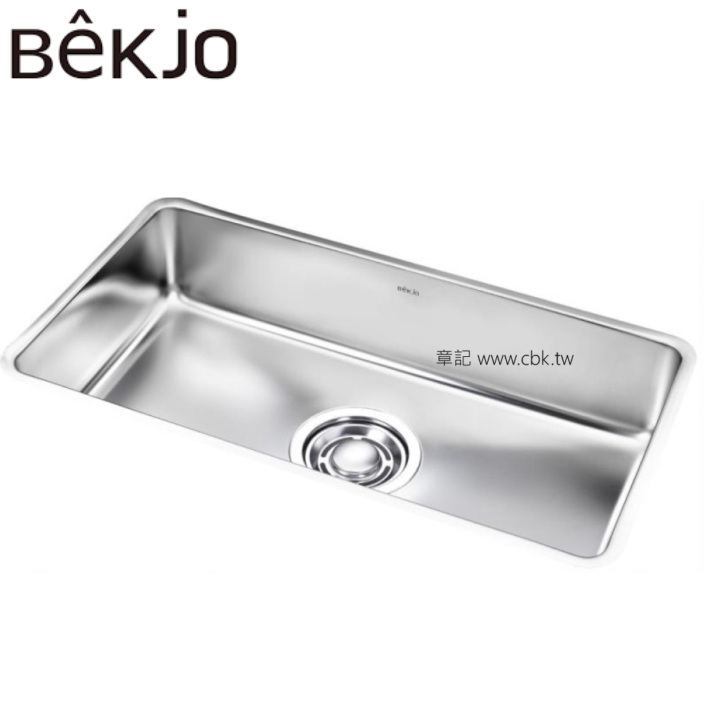 Bekjo 不鏽鋼水槽(76x46.4cm) GD760  |廚具及配件|水槽