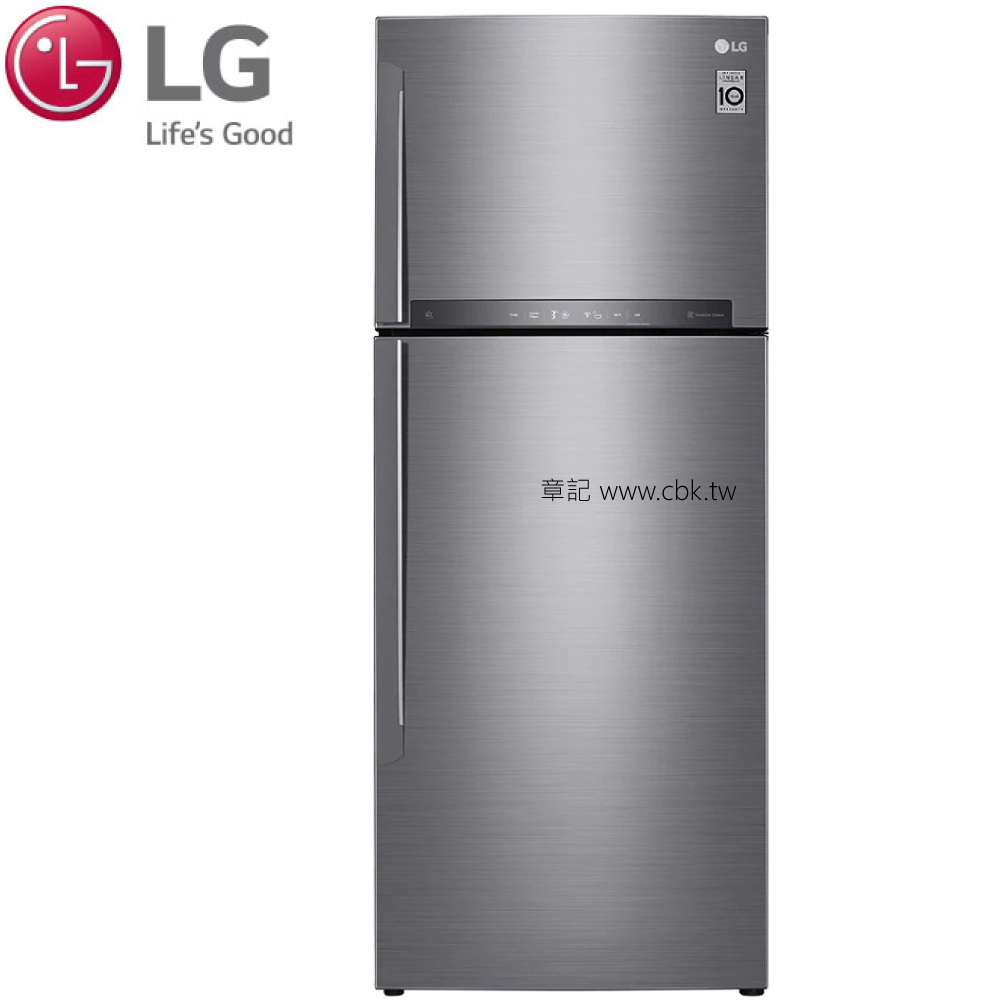 LG 獨立式冰箱 GI-HL450SV【免運費宅配到府+贈送標準安裝】 