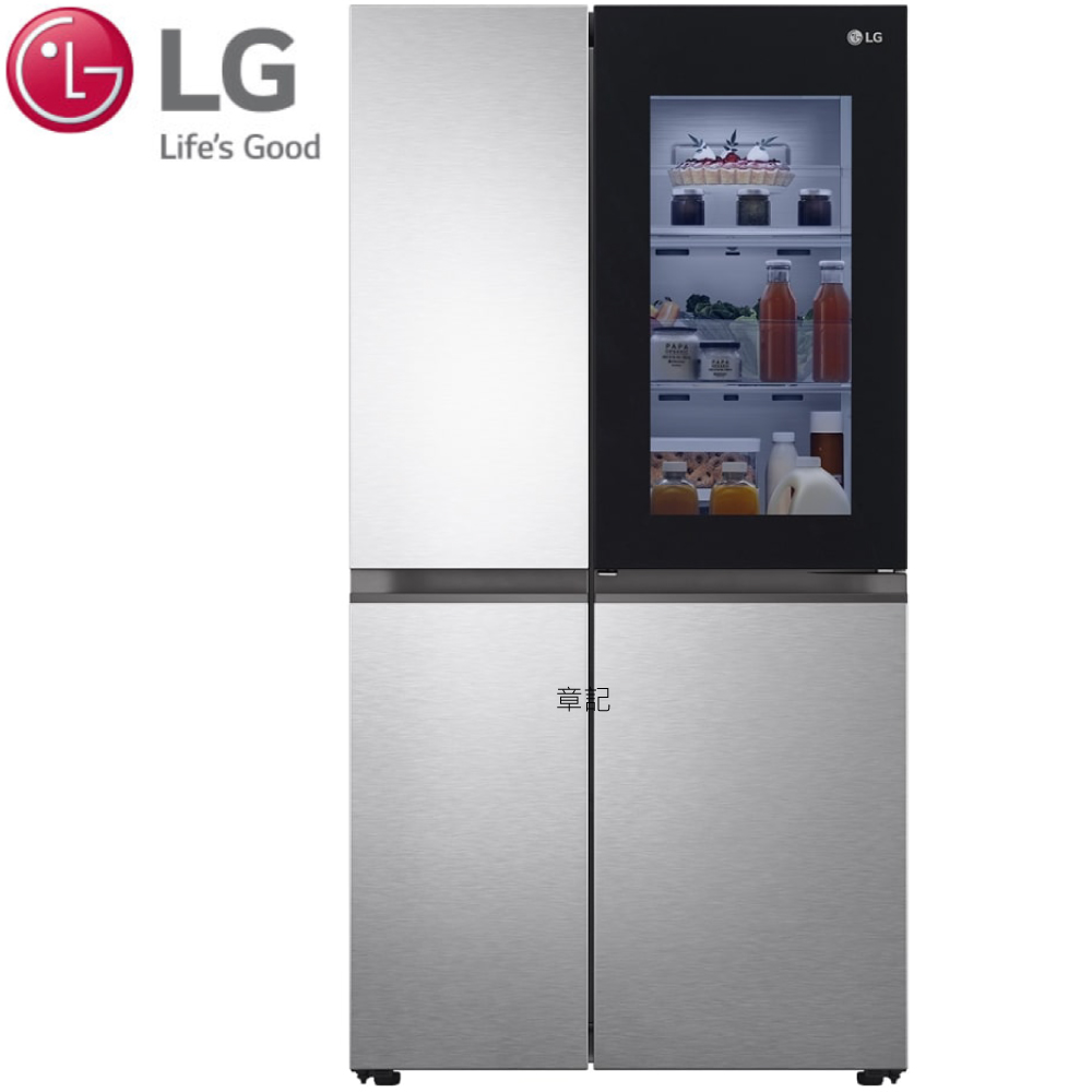 LG 獨立式冰箱 GR-QL62ST【免運費宅配到府+贈送標準安裝】 