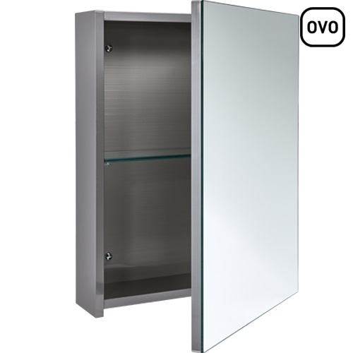 OVO 置物鏡箱(46cm) HA46  |面盆 . 浴櫃|面盆龍頭