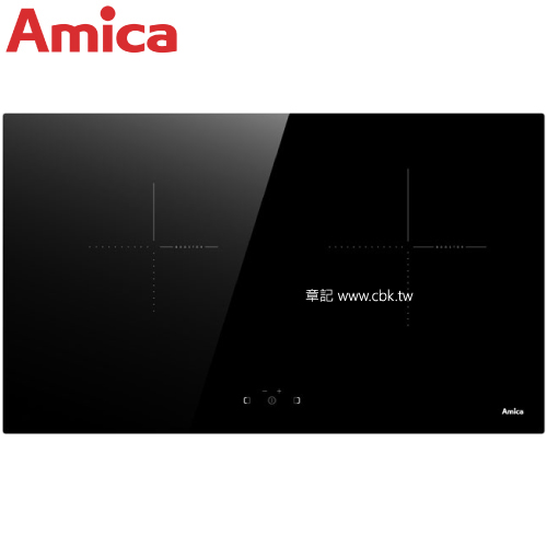 Amica 雙口IH感應爐 HIP-72B2L_R 【全省免運費宅配到府+贈送標準安裝】  |瓦斯爐 . 電爐|IH爐 | 感應爐 | 電磁爐