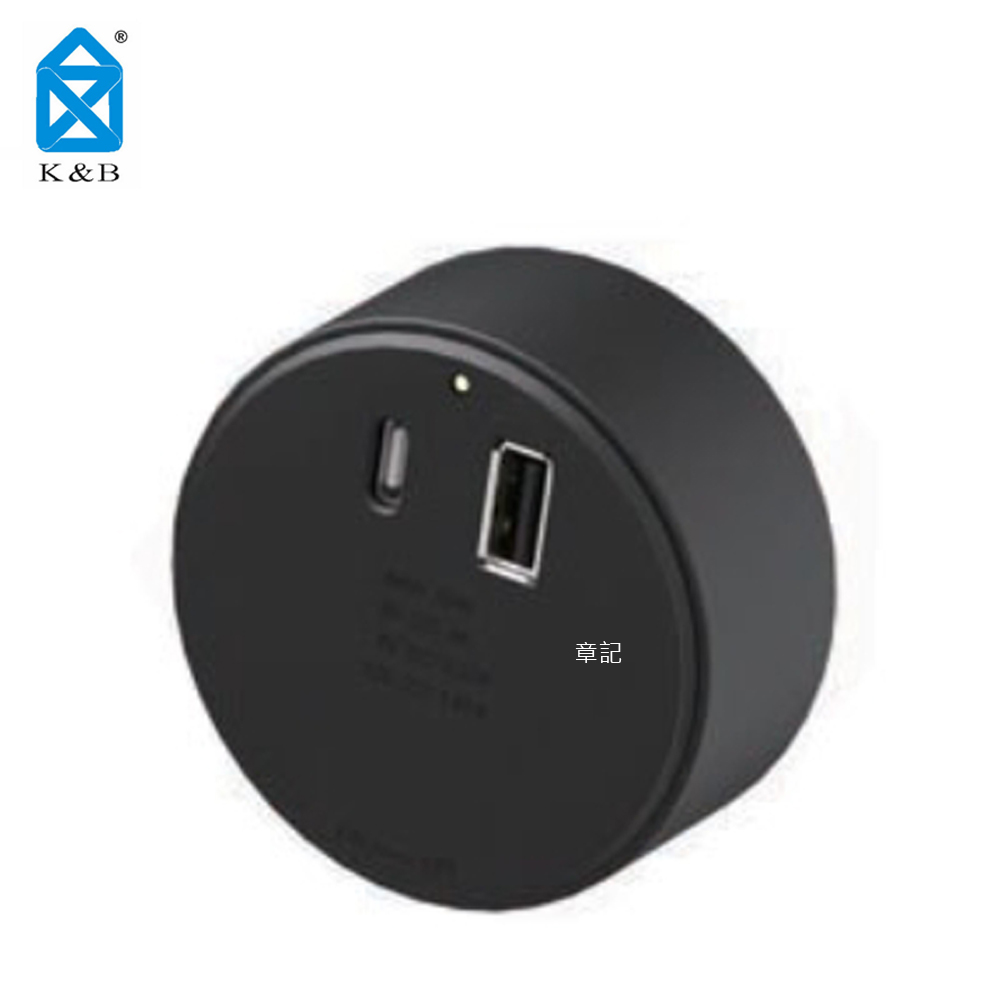 K&B 移動式USB插座 HKB22003