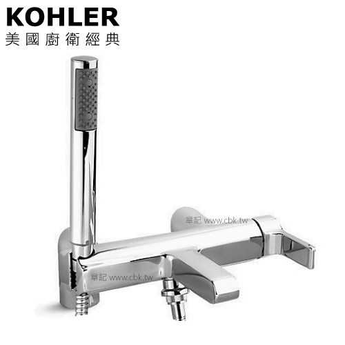 KOHLER Singulier 缸上型龍頭 K-10868T-4-CP  |浴缸|浴缸龍頭