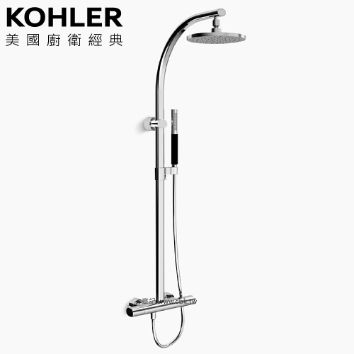 KOHLER Oblo 定溫二路淋浴組 K-11717T-C9-CP  |SPA淋浴設備|淋浴柱