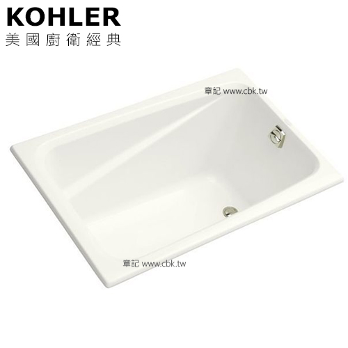 KOHLER Deep Soak 壓克力浴缸(122cm) K-1490T-0  |明鏡 . 鏡櫃|明鏡