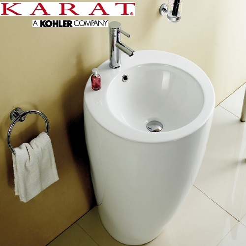 KARAT 連體盆(50cm) K-1630  |面盆 . 浴櫃|面盆
