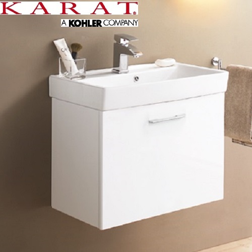 KARAT 瓷盆檯面浴櫃組(52cm) K-1740_KC-740H 