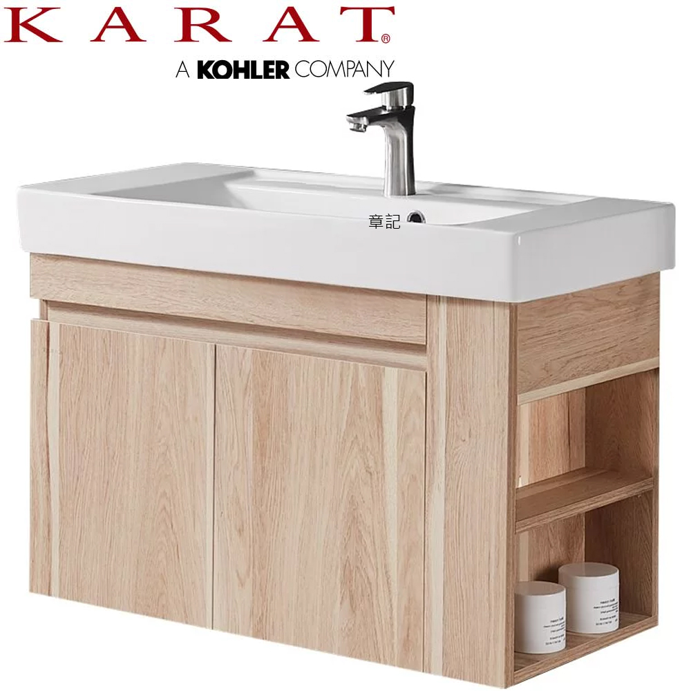 KARAT 米萊悠悟防水浴櫃(82cm) K-1742_KC-742CBN-R