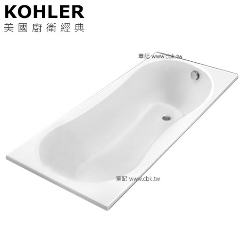 KOHLER Bain Douche 壓克力浴缸(160cm) K-18233T 