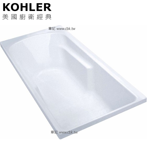 KOHLER Duo 壓克力浴缸(167cm) K-18775T-0  |浴缸|浴缸