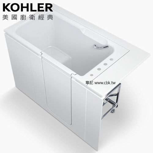 KOHLER Belay 走入式壓克力浴缸(150cm) K-191T-LCP-0_K-191T-RCP-0