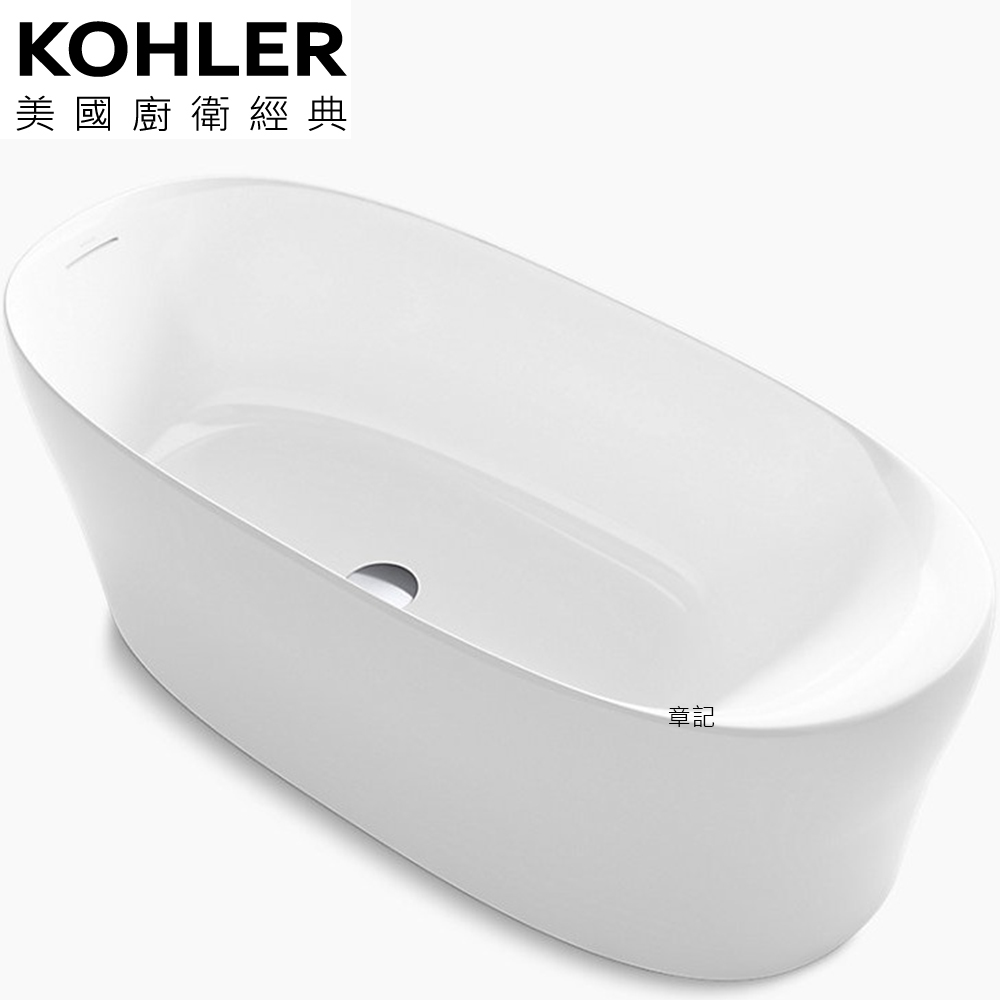 KOHLER Karing 綺美石浴缸(180cm) K-20249T-0 
